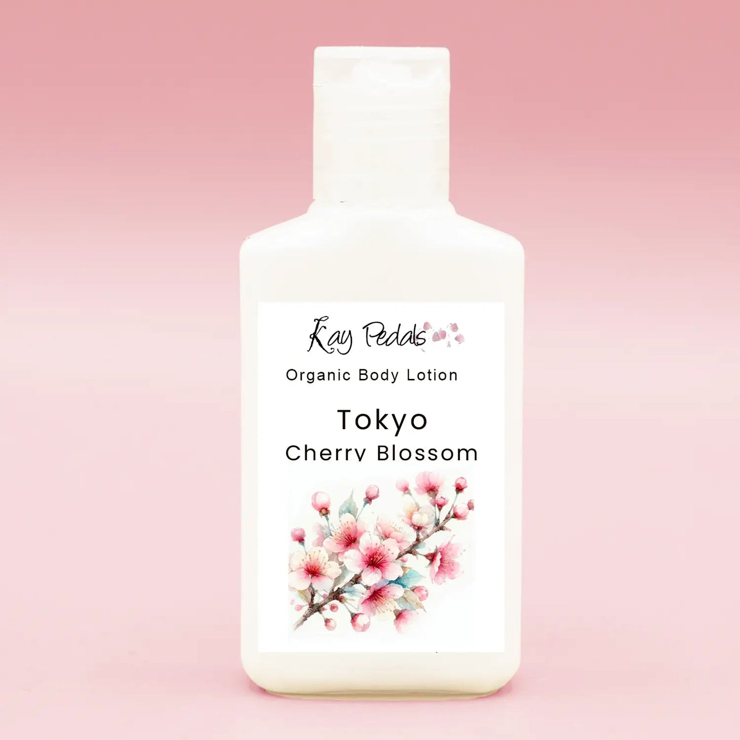 Tokyo Cherry Blossom Organic Body Lotion | Organic Body Cream | Shea Butter Lotion | Almond Body Lotion | Fragrance Lotion